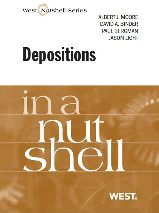 Title details for Depositions in a Nutshell by Albert Moore  - Wait list